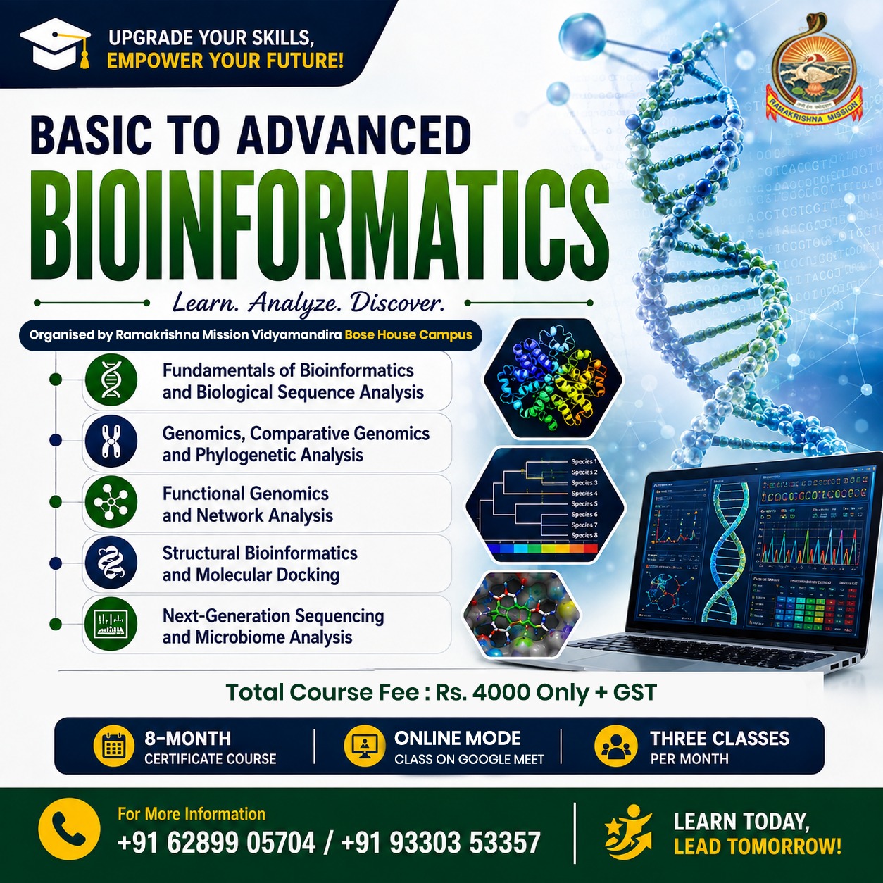 Basic to Advanced : Bioinformatics